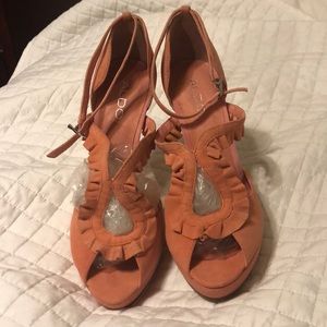 ALDO...beautiful peach color heels